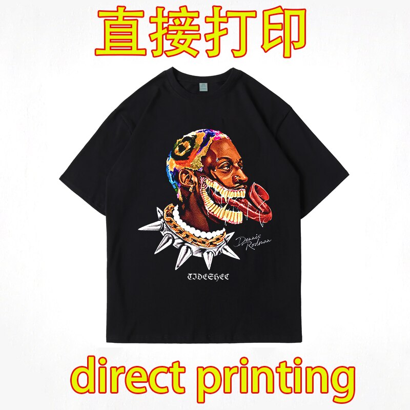 Vintage Washed Tshirts Anime T Shirt  direct printing