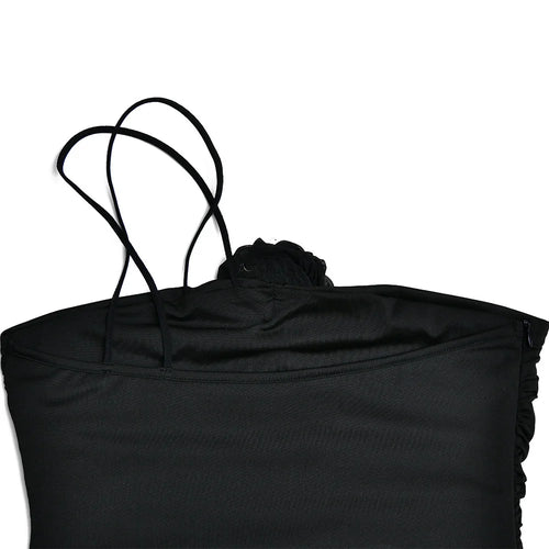 Load image into Gallery viewer, Elegant Halter Flower Sexy Maxi Dress For Women Gown Fashion Off-shoulder Backless Sleeveless Long Dress Vestidos
