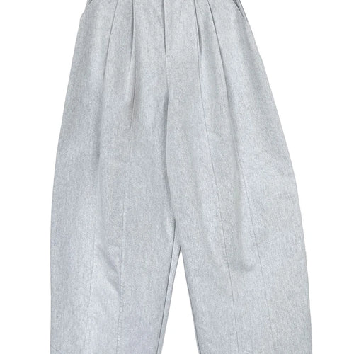 Load image into Gallery viewer, High Waist White Pleated Brief Long Elegant Wide Leg Jeans New Women Trousers Fashion Tide Spring Autumn 2025 1DH9977
