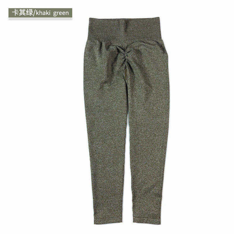 High Waist Nylon Scrunch Yoga Pant Women Sport Legging Gym Squat Proof Fitness Hip Lift Workout Shorts Tights Active Wear