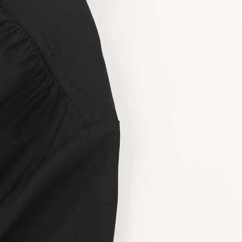 Load image into Gallery viewer, Women Black Pleated Elegant Mini Shirt Dress New Lapel Long Sleeve Loose Fit Fashion Tide Spring Autumn 2025 1DE365901
