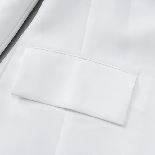 Load image into Gallery viewer, Autumn Long Sleeve Blazer Women Fashion Notched Collar Backless Pocket Suit Jacket Ladies Winter Elegant Blazers
