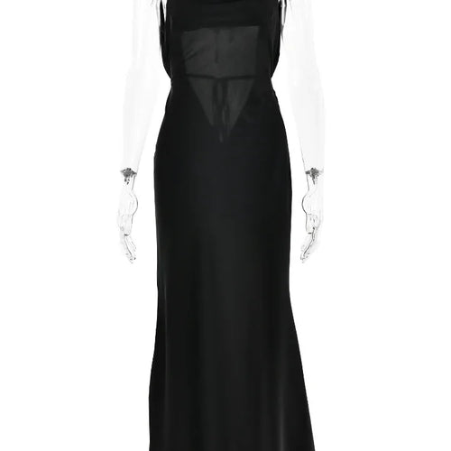 Load image into Gallery viewer, Sexy Backless Lace Up Dress Women Sleeveless Bodycon Elegant Evening Dress Female Slim Fit Party Club Maxi Vestidos 2024
