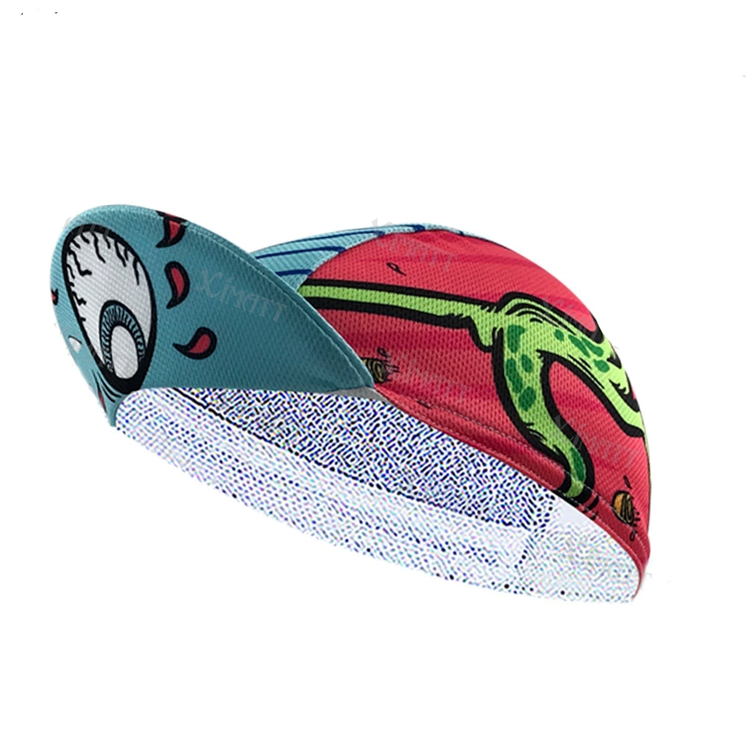 Weird And Cool Style Cycling Caps Bicycle Mountain Biking Essential Polyester Hats Breathable And Quick-Drying