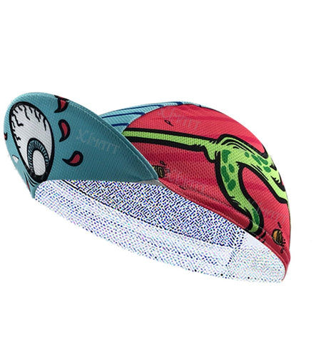 Weird And Cool Style Cycling Caps Bicycle Mountain Biking Essential Polyester Hats Breathable And Quick-Drying