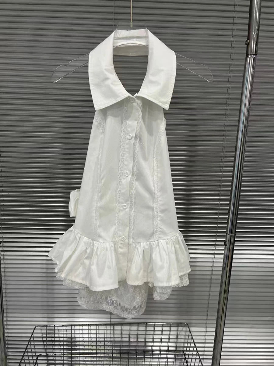 Solid Spliced Button Slimming Vests For Women Lapel Sleeveless Tunic Temperament Chic Vests Female Fashion Style