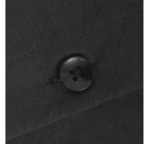 Load image into Gallery viewer, Women Black Pu Leather Vest False Two Big Size Shirt Dress New Lapel Long Sleeve Fashion Tide Spring Autumn 2025 1DH9653
