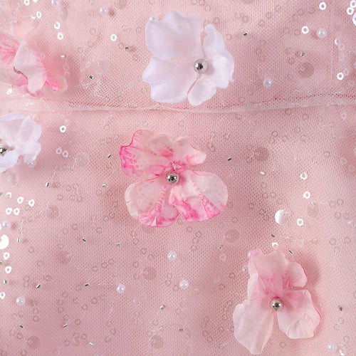 Load image into Gallery viewer, Women Three-dimensional Flower Rhinestones Mini Strapless Dress New Sleeveless Fashion Tide Spring Autumn 2025 CPG2978
