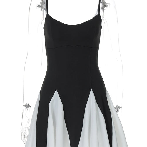 Load image into Gallery viewer, Matching Color Slips Sexy Bodycon Pleated Mini Prom Dress Summer Women Elegant Y2K Outfits Birthday Party Vacation
