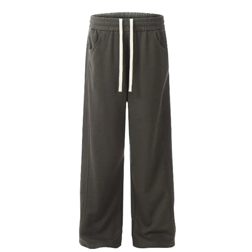 Load image into Gallery viewer, Men's Sweatpants Casual Elastic Waist Pants American Street Style Straight Leg Trendy  Loose Solid Color Menwear 9W1739
