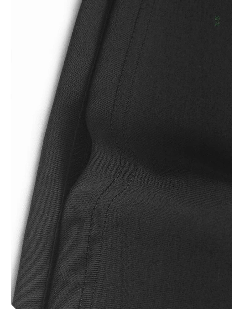 Women Blue Brief Pocket Casual Big Size Midi Dress New Round Neck Short Sleeve Fashion Tide Spring Summer 2025 1DJ1187