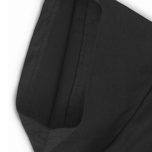 Load image into Gallery viewer, Women Black Pleated Spliced Big Size Midi Dress New Round Neck Short Sleeve Fashion Tide Spring Summer 2025  1DJ0989
