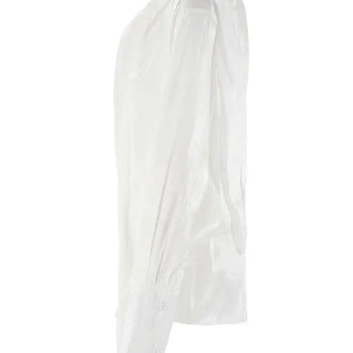 Load image into Gallery viewer, Women Black Organza Elegant Big Size Blouse New Scarf Collar Long Sleeve Shirt Fashion Tide Spring Autumn 2025 CPG2114
