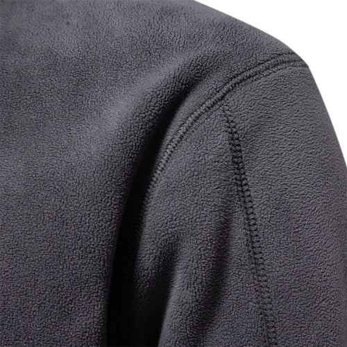 Load image into Gallery viewer, Brand Quality Thicken Warm Fleece Jacket for Men Zipper Neck Pullover Men&#39;s Sweatshirt Soft Shell Mens Jacket
