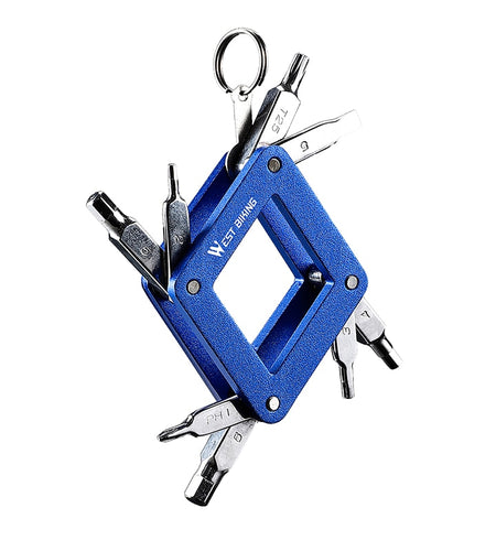 8 In 1 Multifunction Bike Tools Portable Kit MTB Road Bike Maintenance Multitool Hex Wrench Screwdrivers Set Gadgets