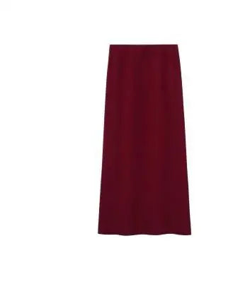 Load image into Gallery viewer, Autumn Winter Korean Fashion Solid Wrapped Hip Knitted Long Skirt Women's 2024 Elegant High Waist Festival Skirt Trendy Ladies
