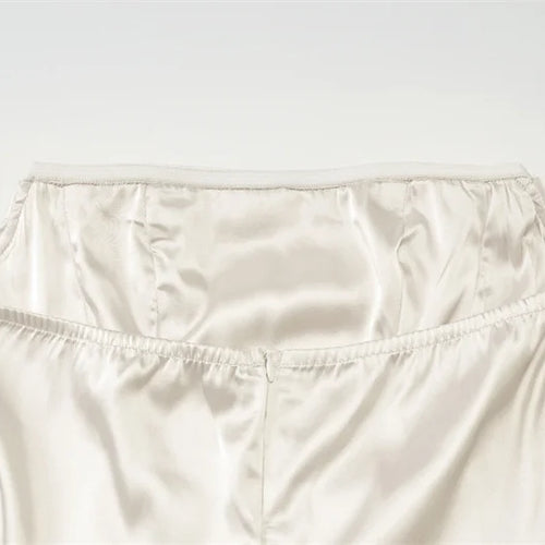 Load image into Gallery viewer, Satin Strapless Sexy Mini Dress Women Fashion Off-shoulder Sleeveless Backless High Waist Ruffle Club Party Dress
