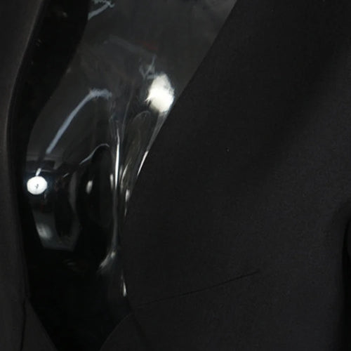 Load image into Gallery viewer, Women Black Brief Elegant Long Slim Shaped Blazer New V-neck Long Sleeve Jacket Fashion Tide Spring Autumn 2025 1DH9527
