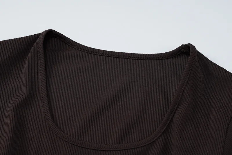 Ribbed Lace-up Long Sleeve Maxi Dress For Women 2023 Autumn Winter New Fashion Solid Bodycon Long Dress Elegant