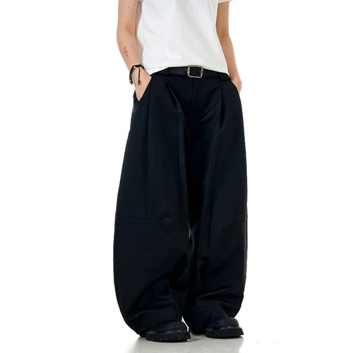 Load image into Gallery viewer, Men's Suit Pants New American Style Bending Knifer Solid Color Trendy Casual Male Straight Leg Summer Trousers 9W1732
