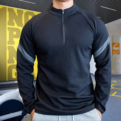 Load image into Gallery viewer, Men Running T-shirt Long Sleeve Sportswear Sports Top Clothes Fitness Bodybuilding Cotton Sweatshirt Gym Workout Apparel
