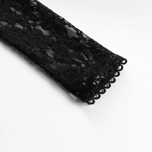 Load image into Gallery viewer, Lace Long Sleeve Sexy Mini Dress For Women Robe Square Collar Backless A-line High Waist Club Party Sexy Dress Fashion
