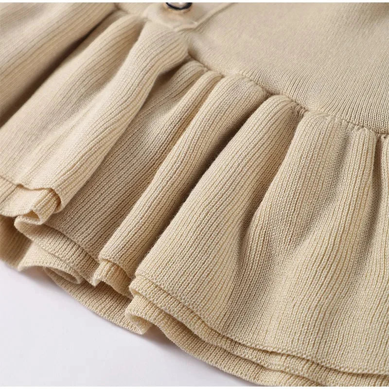 Autumn Winter Knitted Dress Sexy Black Hollow Out Bow Dress Stand Collar Women Long Sleeve Slim Party Dresses