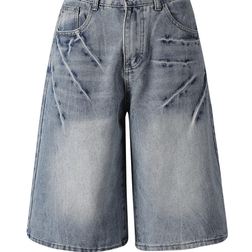 Load image into Gallery viewer, High Waist Black Denim Casual Knee Length Wide Leg Jeans New Women Trousers Fashion Tide Spring Summer 2025 CPG3271
