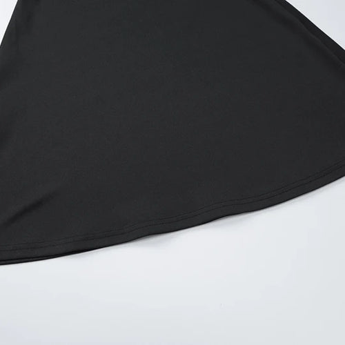 Load image into Gallery viewer, Off-shoulder Long Sleeve Mini Dress For Women Autumn Winter New Patchwork Strapless Backless A-line Sexy Dress Elegant
