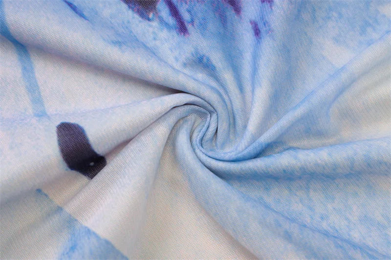 Print Beach Sexy Skirt Two Piece Sets Women Oblique Shoulder Tank Tops And Maxi Skirt Female Club 2 Piece Sets Fashion