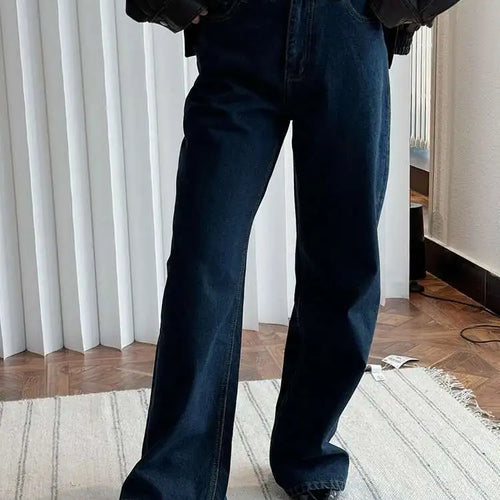 Load image into Gallery viewer, High Waist Blue Denim Casual Long Vintage Wide Leg Jeans New Women Trousers Fashion Tide Spring Autumn 2025 1DH7731
