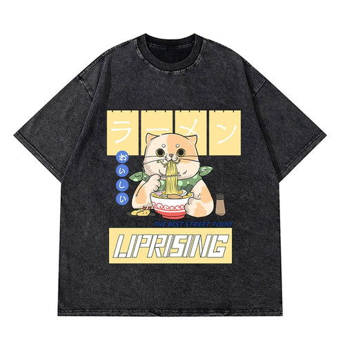 Load image into Gallery viewer, Vintage Washed Tshirts Anime T Shirt Harajuku Oversize Tee Cotton fashion Streetwear unisex top a39
