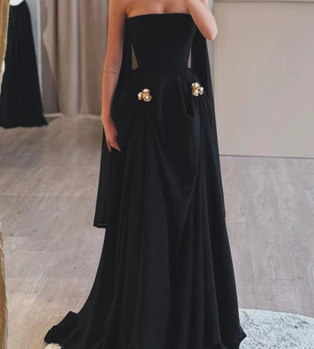 Solid Slimming Dresses For Women Strapless Sleeveless High Waist Temperament Long Dress Female Fashion Style New