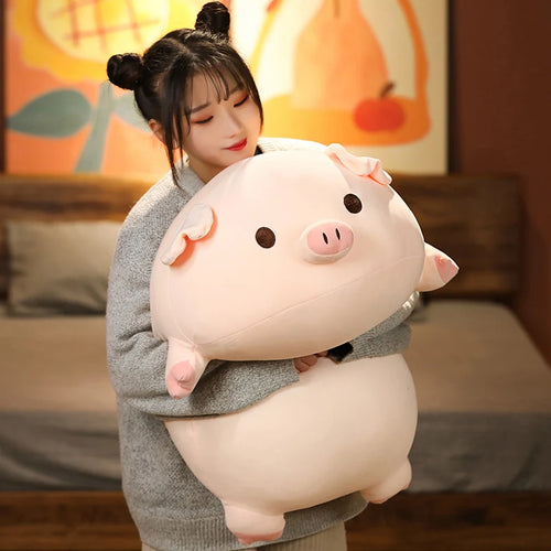 Load image into Gallery viewer, New 40-80cm Kawaii Cartoon Pig Plush Toys Kids Cushion Pillow Soft Sofa Animal Stuffed Dolls Plushie Children Birthday Gift
