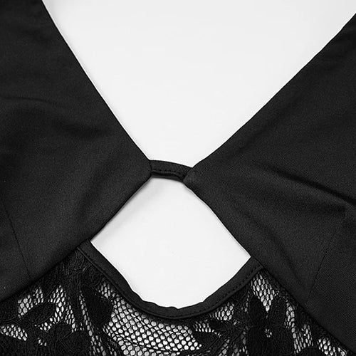 Load image into Gallery viewer, Sheer Lace Hollow Out Sexy Maxi Dress For Women Gown Halter Deep V Neck Sleeveless Backless Bodycon Long Dress
