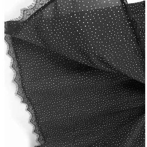 Load image into Gallery viewer, Women Gray Color-block Dot Big Size Long Elegant Dress New Round Neck Short Sleeve Fashion Spring Summer 2025  1DH6007
