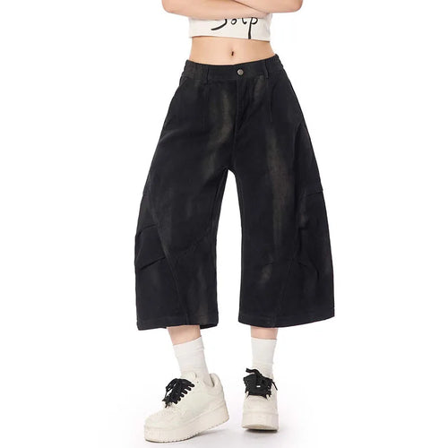 Load image into Gallery viewer, Men&#39;s Cargo Shorts American Handsome Style Pleated Design Solid Color Straight Leg Male Casual Clothing Summer 9W1727
