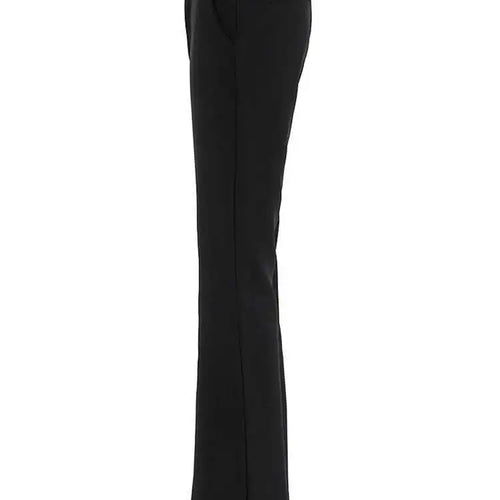 Load image into Gallery viewer, High Elastic Waist Black Ruffles Spliced Long Wide Leg Pants New Trousers Women Fashion Tide Spring Autumn 2025  CPG2133
