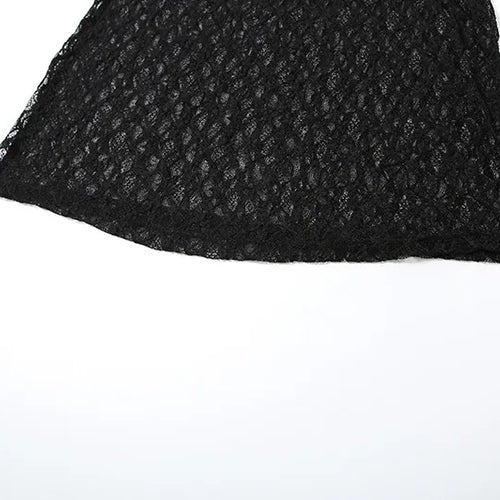 Load image into Gallery viewer, Strapless Sexy Tops And Skirt 2 Pieces Sets Wome Lace Sleeveless Crop Tops And See Through Long Skirt Two Pieces Sets
