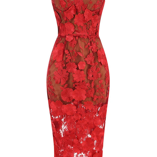 Load image into Gallery viewer, Hit Color Spliced Appliques Dresses For Women Strapless Sleeveless High Waist Temperament Dress Female Fashion New

