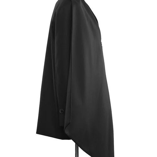 Load image into Gallery viewer, Women Wine Red Irregular Big Size Blazer New Scarf Collar Long Sleeve Jacket Fashion Tide Spring Autumn 2025 1DH9437
