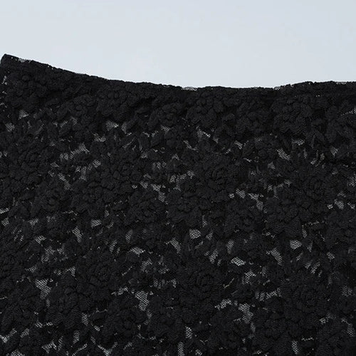 Load image into Gallery viewer, Hollow Out Lace Draped Sexy Maxi Dress For Women Gown Fashion One Shoulder Sleeveless Backless Bodycon Long Dress
