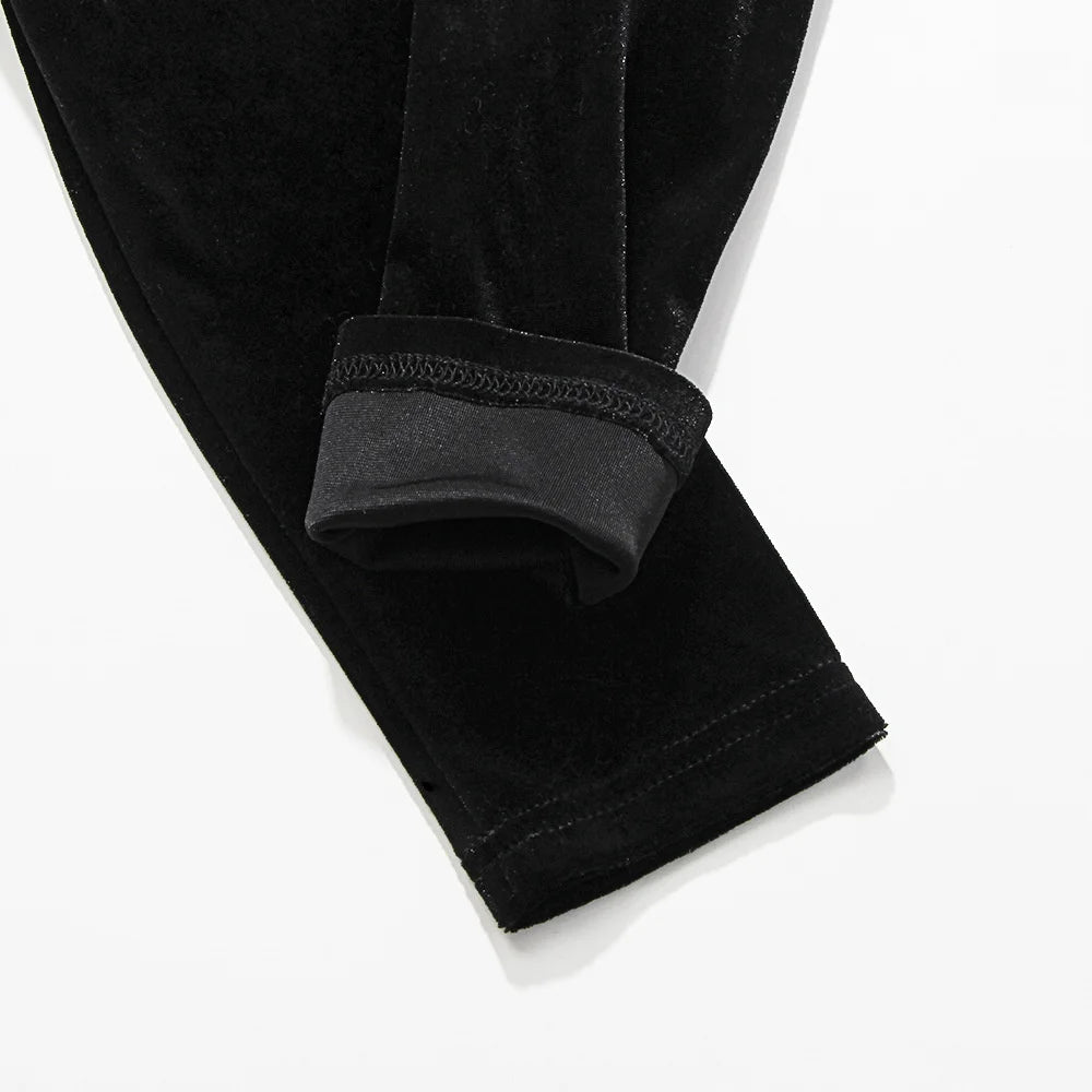 Long Sleeve Sexy Deep V Neck Wired Diamante Crystal Padded Should Bodycon Outfits Women Winter Velvet Party Dress