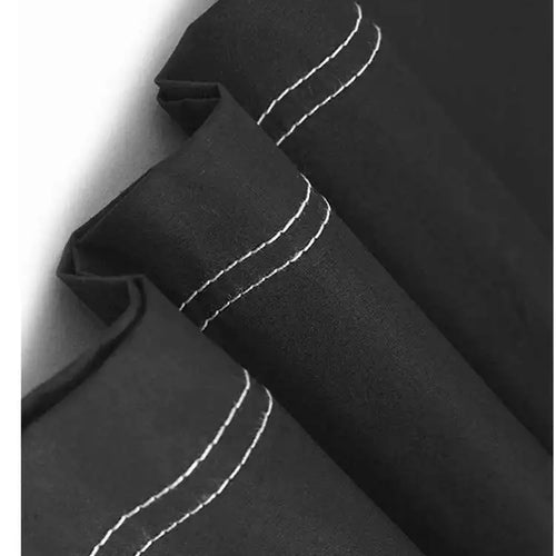 Load image into Gallery viewer, Women Black Pleated Color-block Big Size Midi Dress New Round Neck Short Sleeve Fashion Tide Spring Summer 2025 1DH5237
