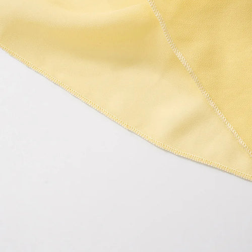 Load image into Gallery viewer, Yellow Sexy Skirt Two Piece Sets Women Halter Lace-up Crop Tops And Maxi Skirt Female Elegant Club 2 Piece Sets Dress
