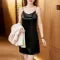 Load image into Gallery viewer, Korean 2025 Women Solid Elegant V-neck Backless Slip Mini Dress Summer Sexy Club Sleeveless Short Dress Fashion Simplicity Trend
