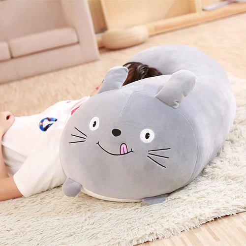 Load image into Gallery viewer, 9 Styles Animal Sweet Dinosaur Pig Cat Bear Plush Toy Soft Cartoon Panda Hamster Elephant Deer Stuffed Doll Baby Pillow Gift
