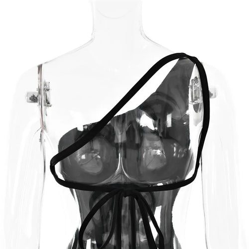 Load image into Gallery viewer, One Shoulder Diagonal Collar Backless Sexy Maxi Dress For Women Robe Fashion Off-shoulder Sleeveless High Split Dress
