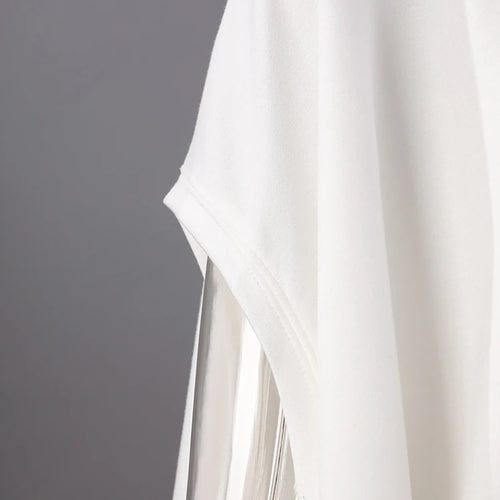 Load image into Gallery viewer, Women Black White Brief Big Size Casual Mini Dress New Round Neck Short Sleeve Fashion Tide Spring Summer 2025 1DH5840
