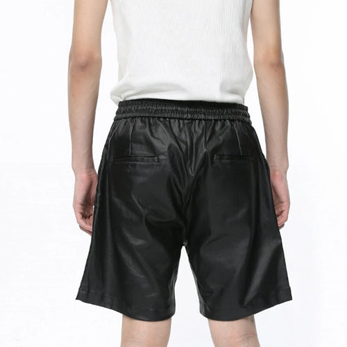 Load image into Gallery viewer, Men&#39;s Casual Shorts 2024 Summer New Solid New Fashion Elastic Waist Loose Male Clothing Stylish Bottoms Knee-length 9C5102
